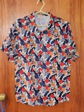 Size L, MLB Pittsburgh Pirates Bowling Shirt, Miller Lite